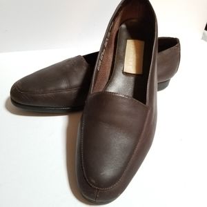 - Partners Leather Brown Loafers 7th8M